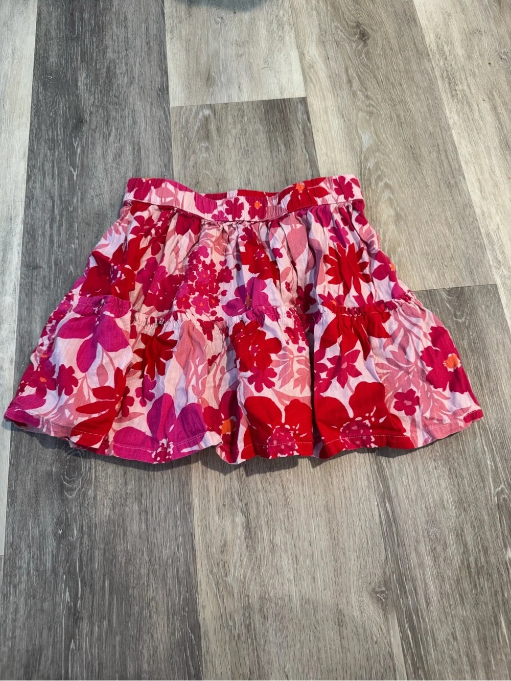 GAP floral skirt - medium girls